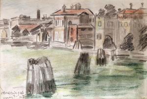 VASZARY Janos 1867-1939,Velence,1926,Nagyhazi galeria HU 2004-09-28