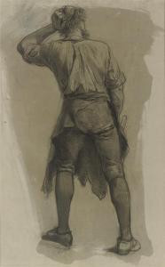 VAUTIER Benjamin I 1829-1898,Study of a labourer,Christie's GB 2008-11-11