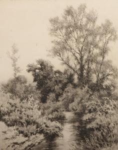VAWTER John William, Will 1871-1941,landscape,Ripley Auctions US 2023-07-01