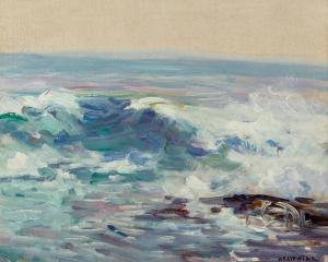 VAWTER John William, Will 1871-1941,Seascape,Hindman US 2022-07-07