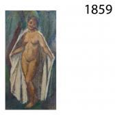 VAYREDA Francesc 1888-1929,Desnudo femenino.,1917,Lamas Bolaño ES 2016-07-19