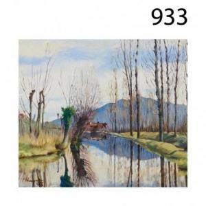 VAYREDA Francesc 1888-1929,Paisaje fluvial,1926,Lamas Bolaño ES 2018-11-14