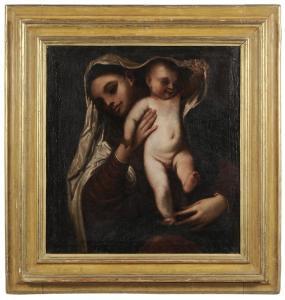 VECELLIO Francesco 1475-1559,The Madonna and Child,1558,Brunk Auctions US 2012-03-10