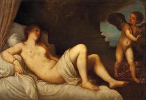 VECELLIO TIZIANO 1485-1576,"Danae mit Amor",Palais Dorotheum AT 2013-11-06