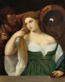 VECELLIO TIZIANO 1485-1576,Donna allo specchio,Palais Dorotheum AT 2006-06-20