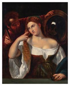 VECELLIO TIZIANO 1485-1576,Lady with a mirror,Sotheby's GB 2023-05-26