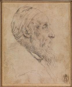 VECELLIO TIZIANO 1485-1576,SELBSTPORTRAIT,Hampel DE 2015-12-10