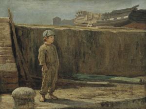 VEDDER Elihu 1836-1923,Absorbed,1883,Christie's GB 2017-11-14