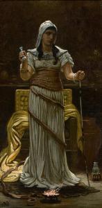 VEDDER Elihu 1836-1923,The Etruscan Sorceress,Heritage US 2009-06-10