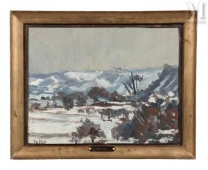 VEILLET Alfred 1882-1958,Paysage d'hiver,Millon & Associés FR 2024-01-30