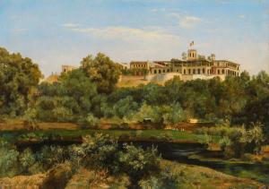 VELASCO José María,Sin título (El bosque y el castillo de Chapultepec,1888,Sotheby's 2024-01-19