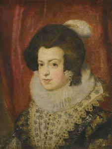 VELASQUEZ Diego 1599-1660,PORTRAIT OF ISABEL DE BORBÓN,Sotheby's GB 2015-04-29
