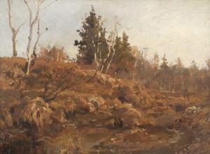 VELLEN W 1800-1800,Heathland Landscape,Dreweatt-Neate GB 2012-09-04