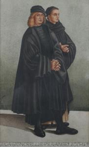 VELLUTI R 1800-1900,TWO MEN IN BLACK ROBES: A STUDY,Sloans & Kenyon US 2012-05-04