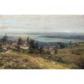 VELTZ Ivan Avgustovich 1866-1926,the dniepr valley,1904,Sotheby's GB 2004-11-30