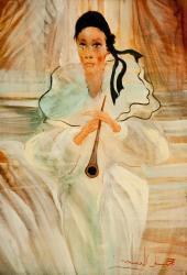 VENANZI Ernando 1948,Pierrot,1982,Fabiani Arte IT 2009-12-04