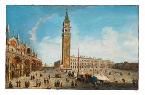 VENETIAN SCHOOL,Piazza San Marco, Venice, with the Basilica and th,Palais Dorotheum AT 2023-10-25