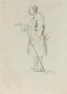 VENETIAN SCHOOL,Study of a man gesturing,18th Century,Cheffins GB 2019-03-06