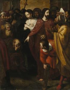 VENIUS Otto 1556-1629,CHRIST AND THE ADULTEROUS WOMAN,Sotheby's GB 2017-06-15