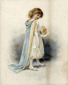 VENNER Victor 1904,Flower Girl,Rowley Fine Art Auctioneers GB 2016-11-08