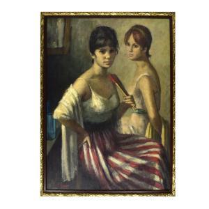 VENTOSA CARMEn 1919-1966,Portrait of Two Women,Kodner Galleries US 2023-12-20