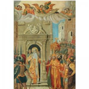 VENTOURAS spyridon 1761-1835,A SCENE FROM THE LIFE OF JOHN CHRYSOSTOM,1797,Sotheby's GB 2008-11-11