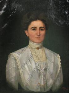 VENZEL anton,Lady Portrait,1910,Alis Auction RO 2009-05-02