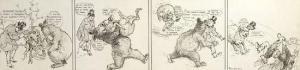 VERBECK William Francis Frank 1858-1933,“Bear Comic Strip”,Bloomsbury London GB 2009-09-03