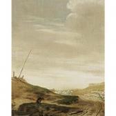VERBEECK Pieter Cornelisz,a dune landscape with a horsedrawn waggon on a pat,Sotheby's 2002-11-05
