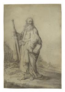 VERBEECK Pieter Cornelisz 1610-1654,Saint Paul standing in a landscape,1634,Christie's GB 2022-01-28