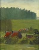 VERBIEST Gustave 1900-1900,Landscape,1945,Kodner Galleries US 2013-09-26
