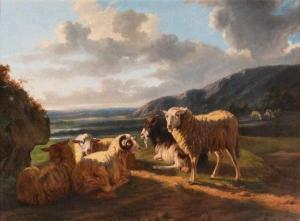 VERBOECKOVEN Eugène 1798-1881,Landscape with Sheep,Hindman US 2020-06-18