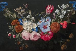 VERBRUGGEN GasparPieter I 1635-1681,Guirlande de fleurs,1993,Lucien FR 2018-06-03