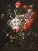 VERBRUGGEN GasparPieter II,lilies, tulips, chrysanthemums, thistles and other,Sotheby's 2003-12-10