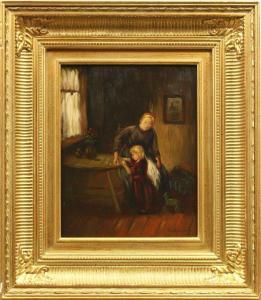 verbrugh jc,Mother with Child,Clars Auction Gallery US 2009-12-06