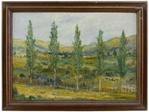 VERCELLI Giulio Romano 1871-1951,Paesaggio con alberi,1950,Meeting Art IT 2018-10-03