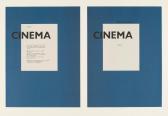 VERCRUYSSE Jan 1948-2018,Cinéma, cinéma,1989-1991,Cornette de Saint Cyr FR 2024-01-29