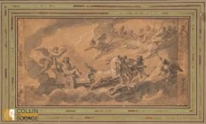 VERDIER Francois 1651-1730,Le char d\’Apollon,Delorme-Collin-Bocage FR 2024-03-22