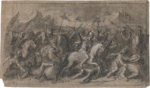 VERDIER Francois 1651-1730,Schlachtenszene mit Alexander dem Großen,Galerie Bassenge DE 2023-12-01