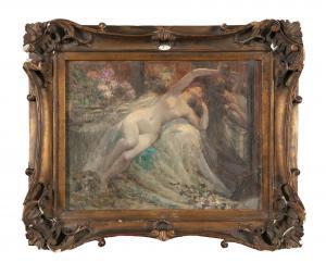 VERDIER Jules Victor 1862-1926,Femme au miroir,Adams IE 2021-12-14