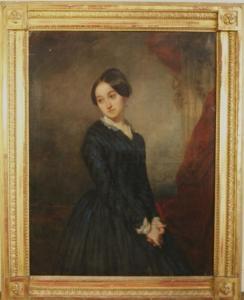 VERDIER Marcel 1817-1856,Madame Ternisien née Fraysse,1847,Yann Le Mouel FR 2014-10-24