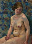 VEREISKY Orest 1915-1993,Seated Nude,1936,MacDougall's GB 2019-11-25