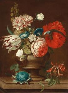 VERELST Cornelis 1667-1728,A still life of flowers,Palais Dorotheum AT 2015-12-10