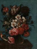 VERELST Cornelis 1667-1728,Narcissi, roses, tulips and other flowers in a gla,Bonhams GB 2005-03-08