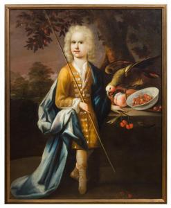 VERELST Herman 1642-1702,Portrait of Sir Philip Sidney, Fifth Earl of Leice,Hindman US 2018-02-27