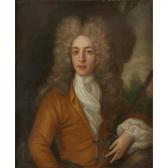 VERELST John 1648-1734,PORTRAIT OF A GENTLEMAN WITH MUSKET, HALF-LENGTH, ,1704,Freeman US 2017-01-23