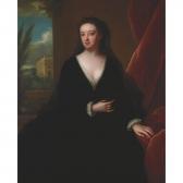 VERELST Maria 1680-1744,Portrait of a Lady with a Country Estate in the Di,William Doyle 2013-01-29