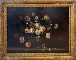 VERELST Simon Pietersz. 1644-1721,Still life of Roses,Lots Road Auctions GB 2023-09-10