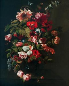 VERELST Simon Pietersz. 1644-1721,Velké květinové zátiší,Art Consulting CZ 2014-10-05