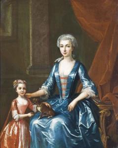 VERELST Willem 1700-1760,Portrait of a lady, three-quarter-length, in a blu,Christie's GB 2014-04-29